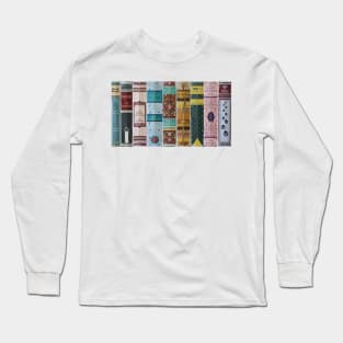 Wes Anderson Book Collection Long Sleeve T-Shirt